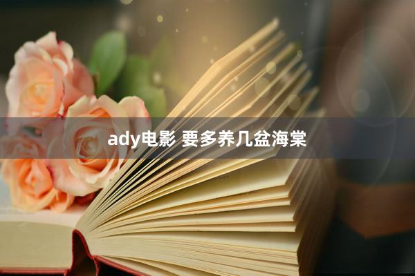ady电影 要多养几盆海棠